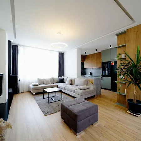 公寓 Cityview Penthouse With Private Veranda 地拉那